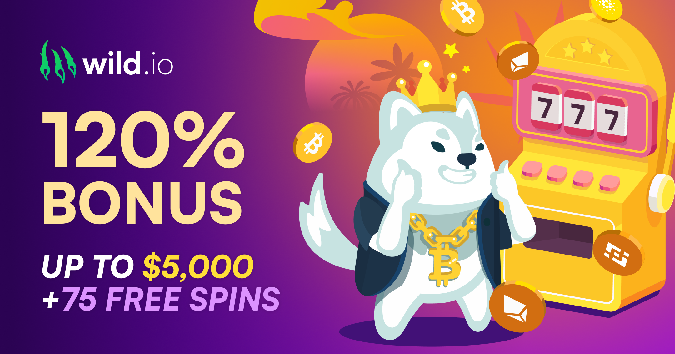 wild io no deposit bonus