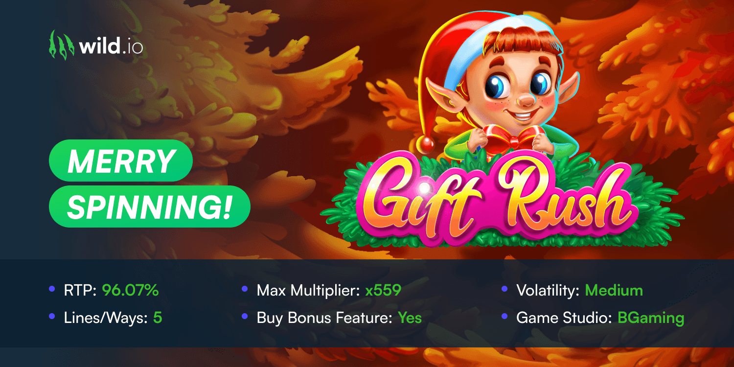 Gift Rush Slot Review | Free Demo at Wild.io