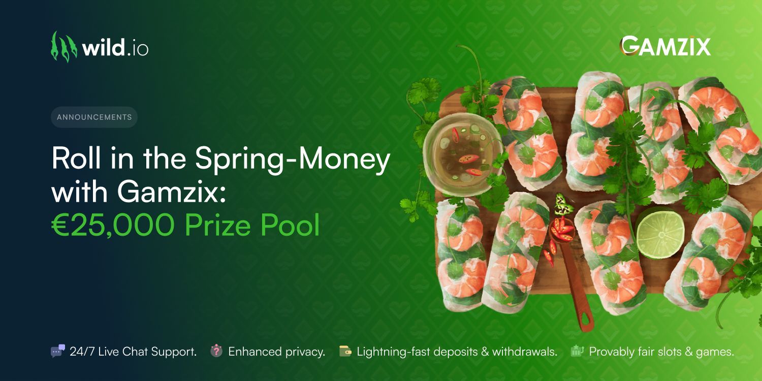 Roll in the Spring-Money with Gamzix - €25,000 Prize Pool