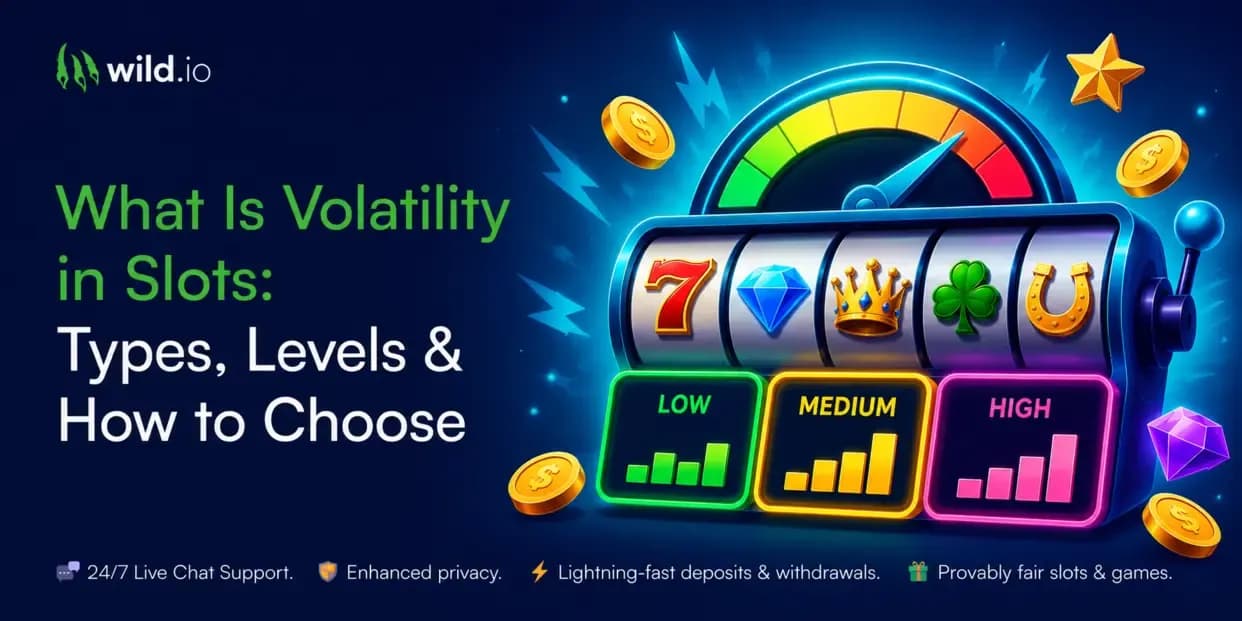 What Is Volatility in Slots: Types, Levels & How to Choose (2026)