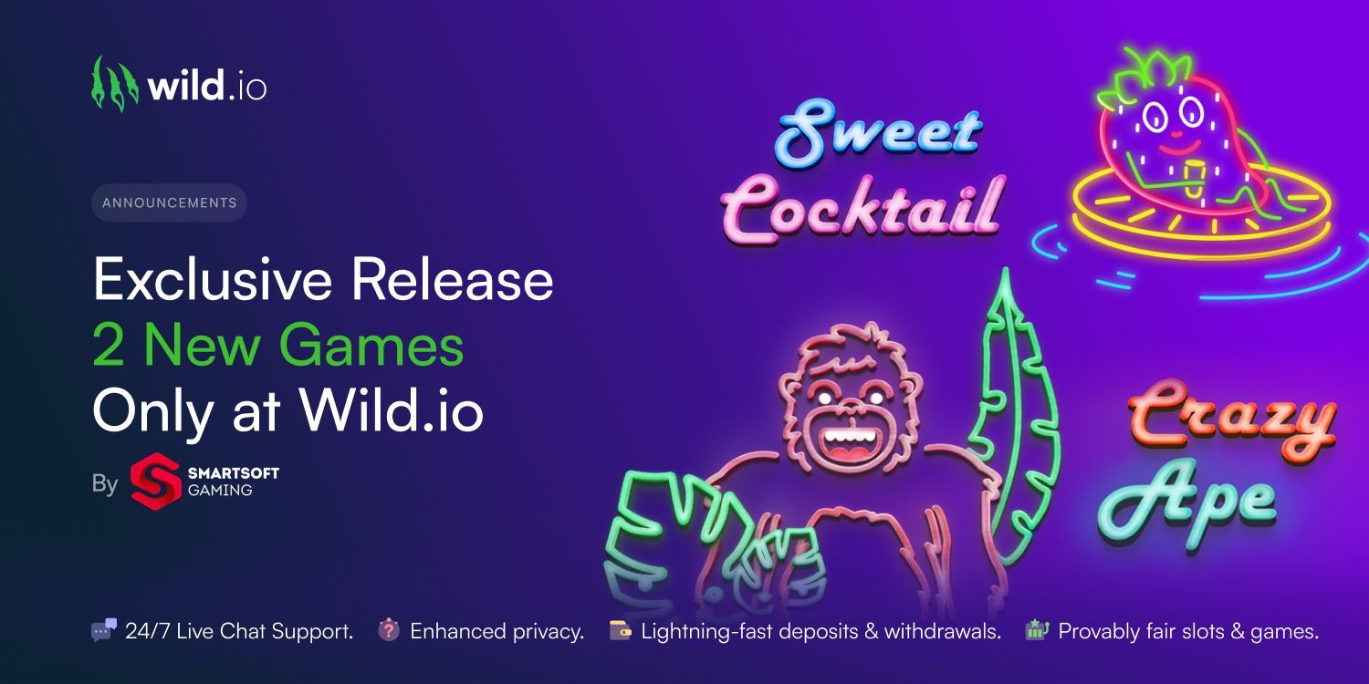 Exclusive Release – Two New Games Only at Wild.io