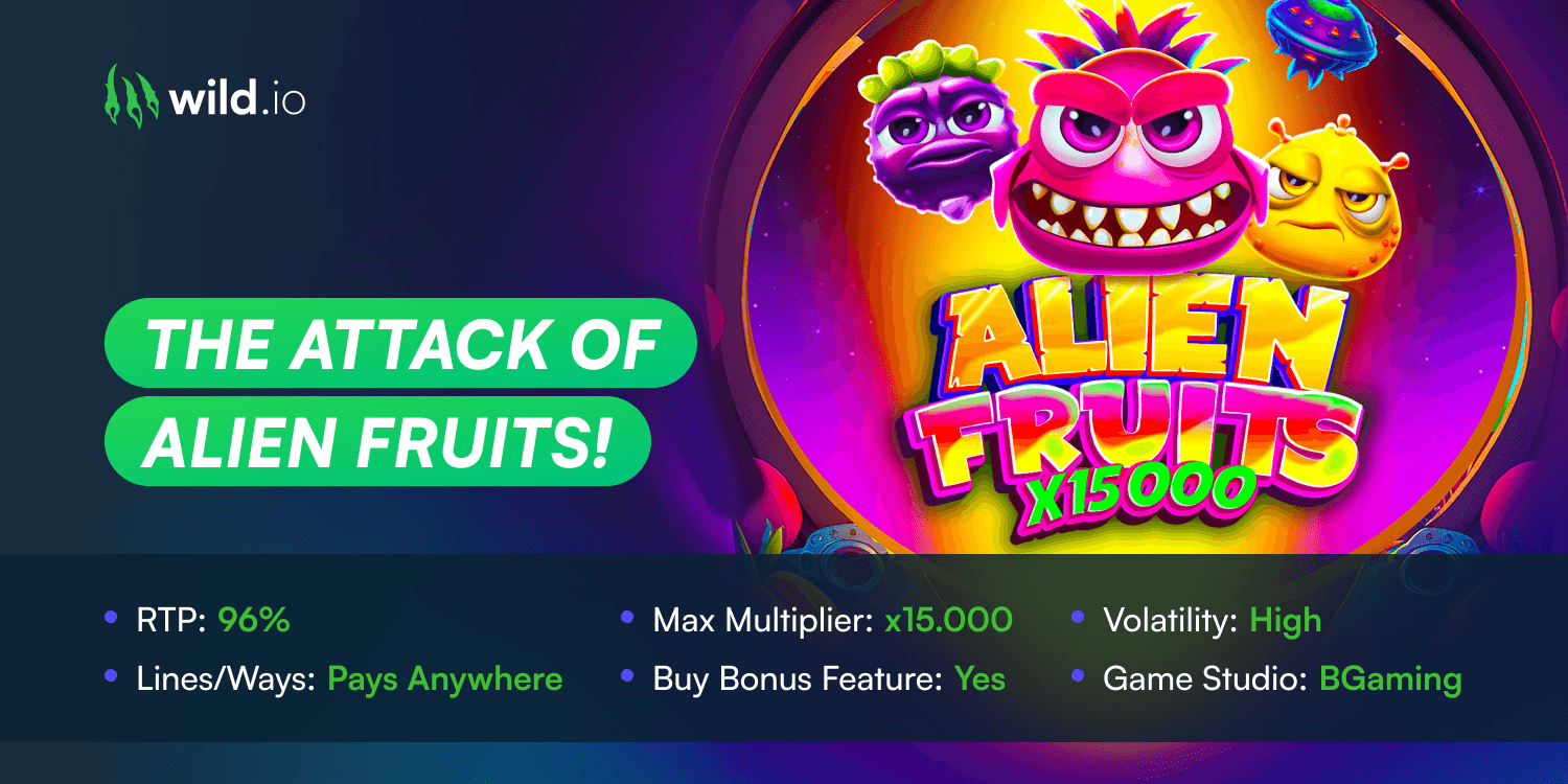 Alien Fruits Review - A Crypto Slot Game by BGaming