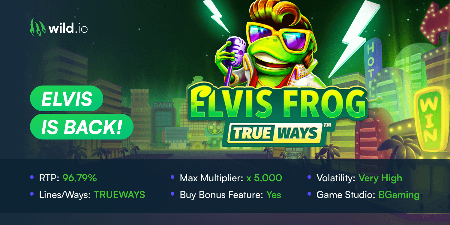 Elvis Frog Trueways Slot Review | Free Demo at Wild.io