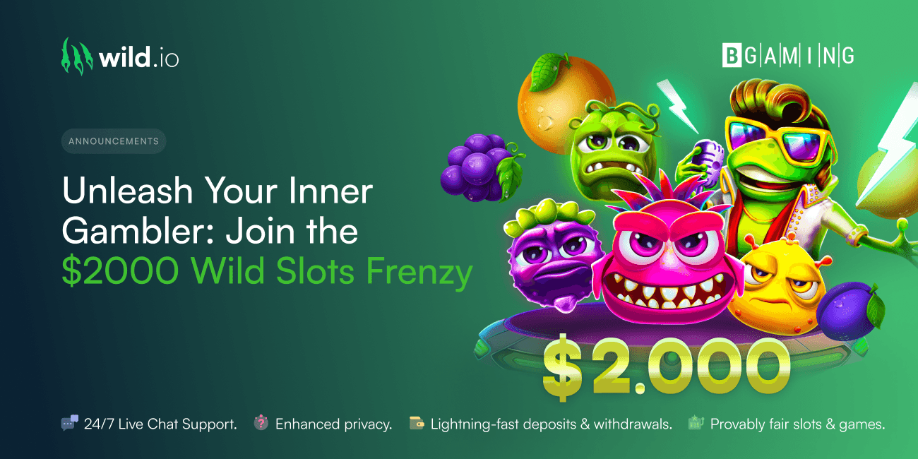Unleash Your Inner Gambler | Join the $2000 Wild Slots Frenzy
