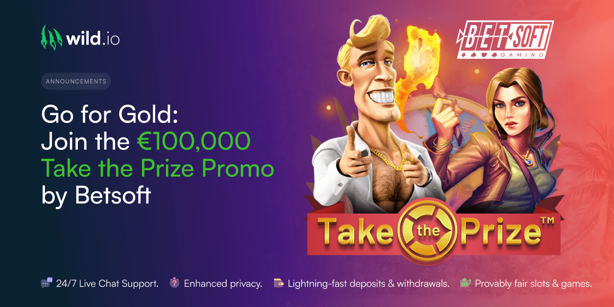 Go for Gold | Join the €100,000 Take the Prize Promo by Betsoft