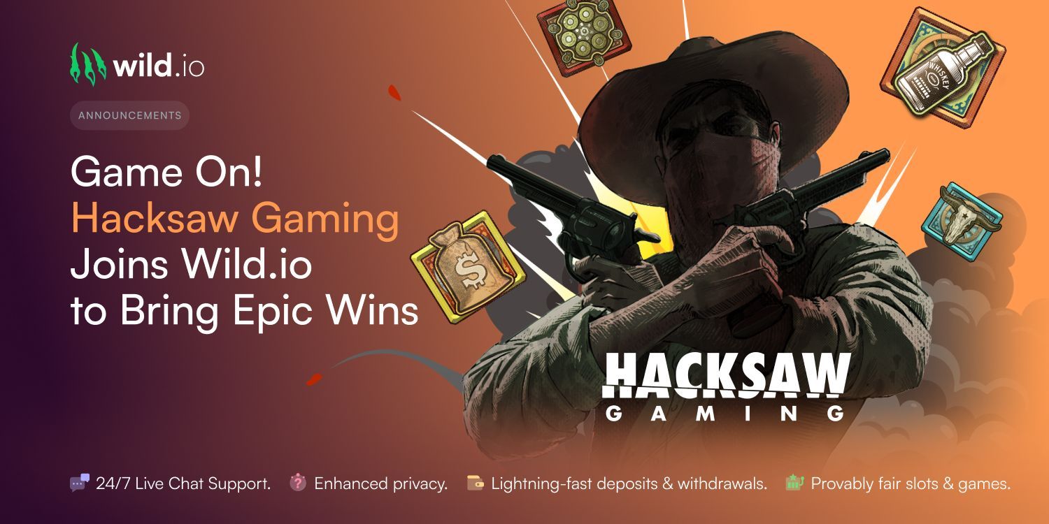Game On! - Hacksaw Gaming Joins Wild.io to Bring Epic Wins