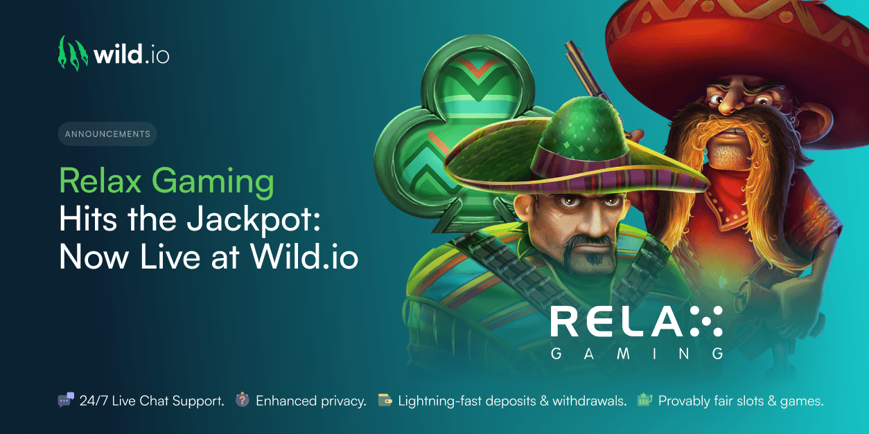 Relax Gaming Hits the Jackpot: Now Live at Wild.io
