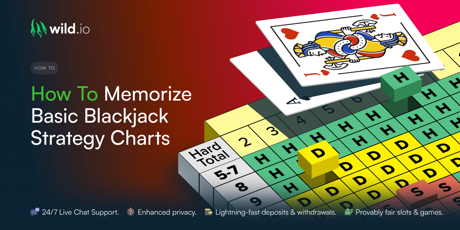 How To Memorize Basic Blackjack Strategy Charts