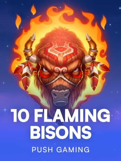Game image for 10 Flaming Bisons