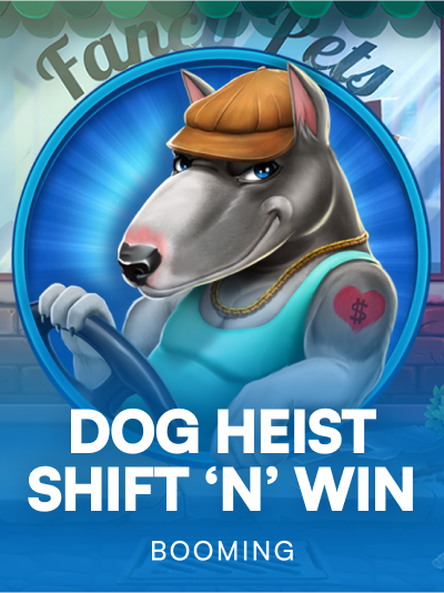 Game card image for Dog Heist Shift 'N' Win