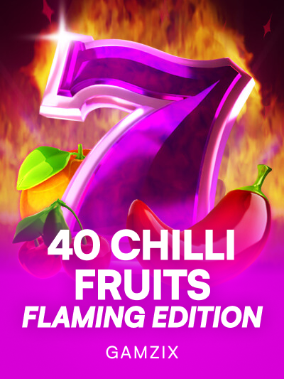 Game card image for 40 Chilli Fruits Flaming Edition