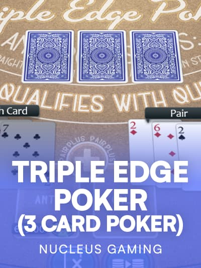 Game image for Triple Edge Poker (Three Card Poker)