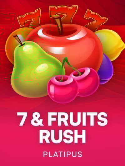 Game image for 7 & Fruits Rush