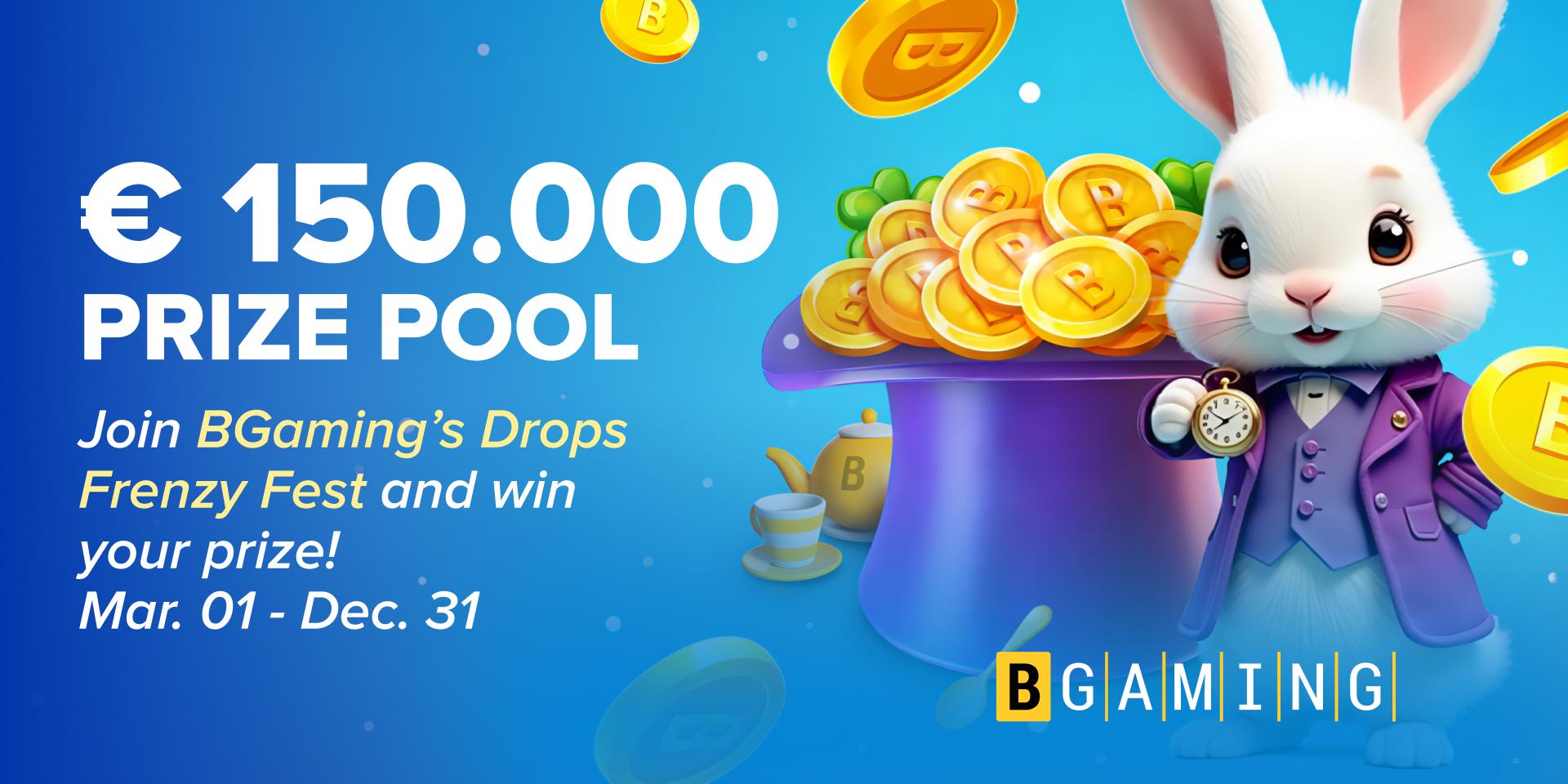 Promotion Bgaming Drops Frenzy Fest