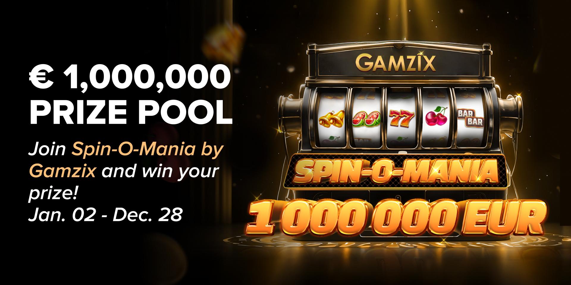Promotion Gamzix Spin O Mania