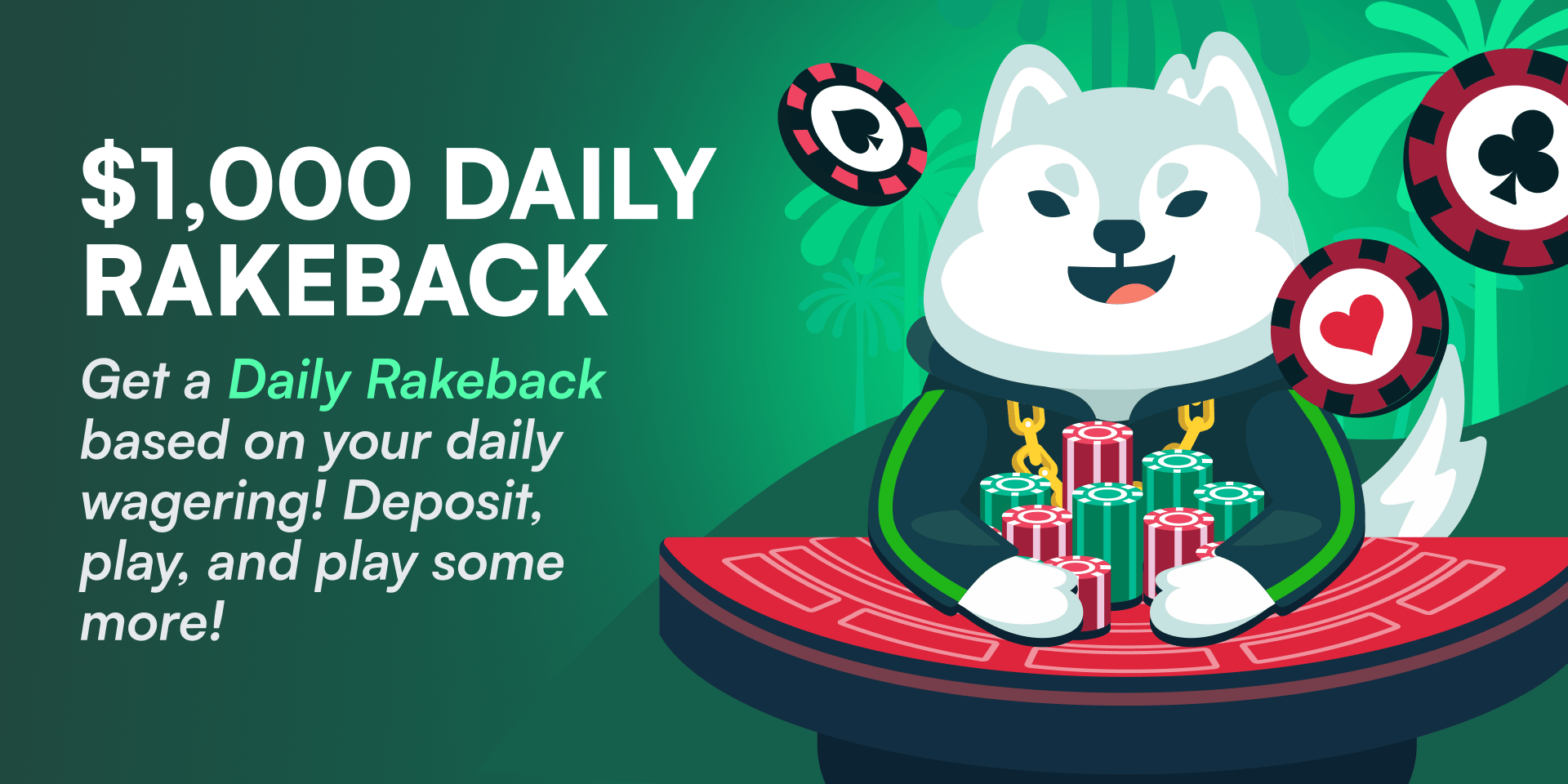 Promotion Daily Rakeback