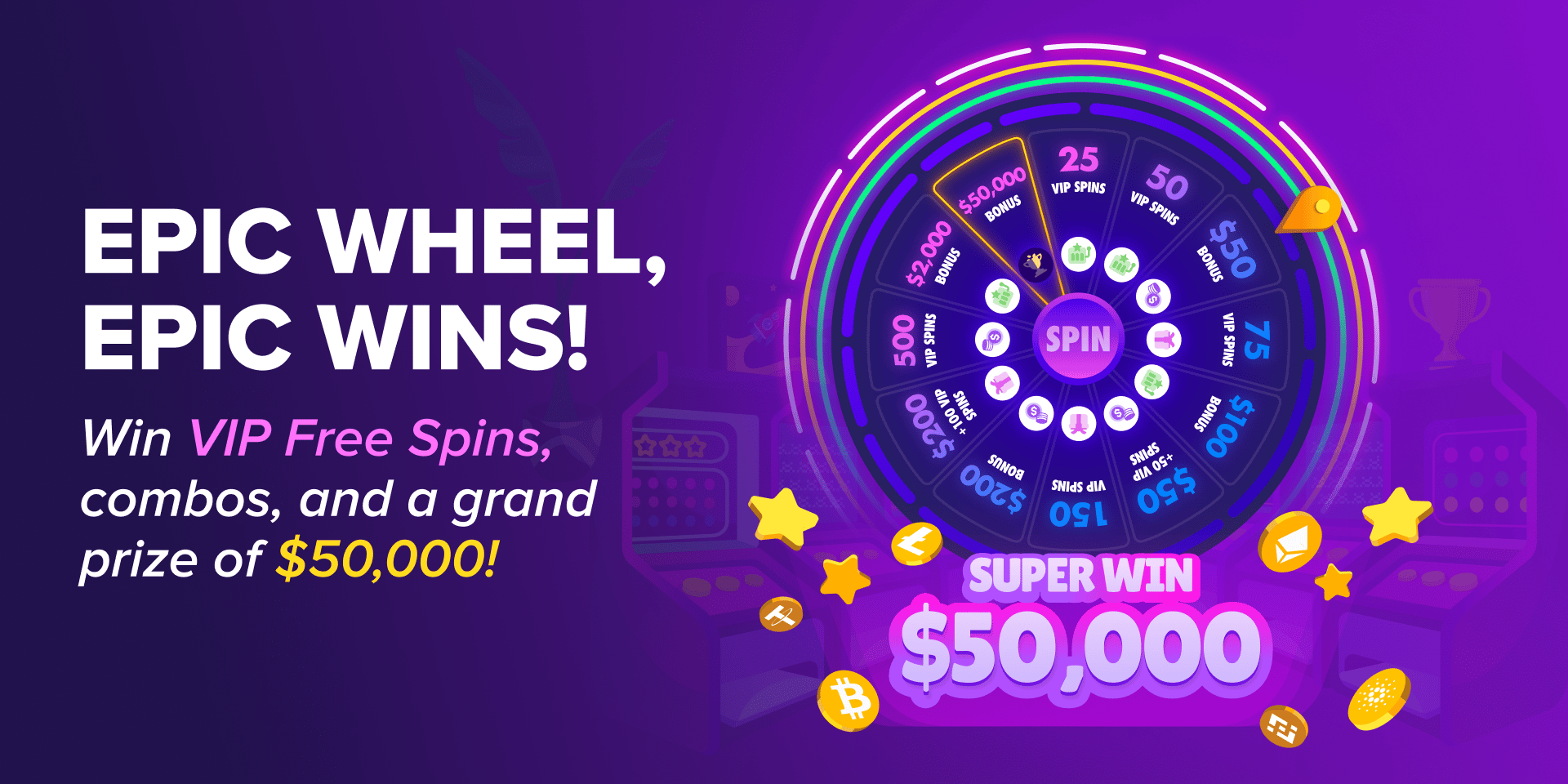 Crypto Casino Bonuses and Promo Codes | Wild.io