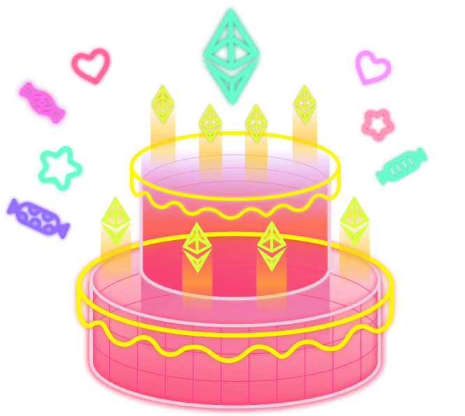 Promotion Ethereum Birthday Promo